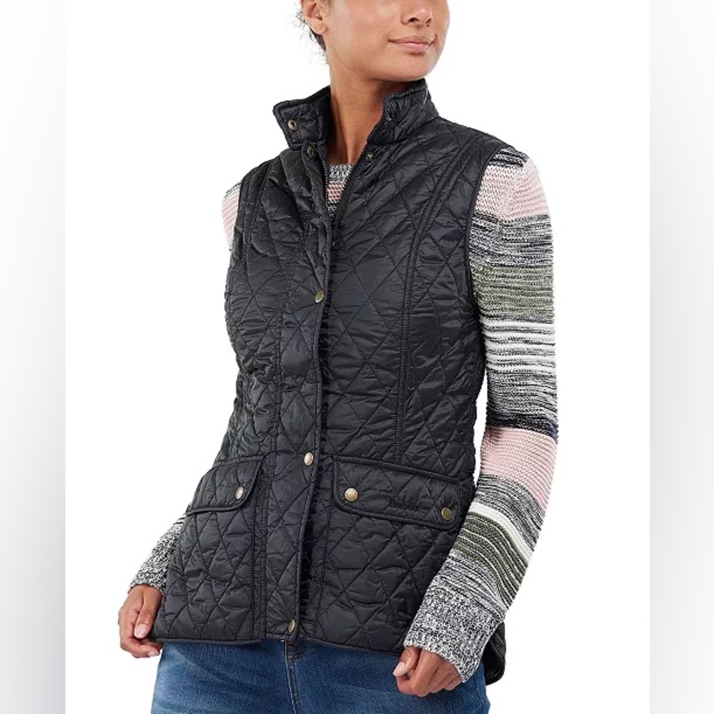Barbour Women's Otterburn Quilted Vest black 10